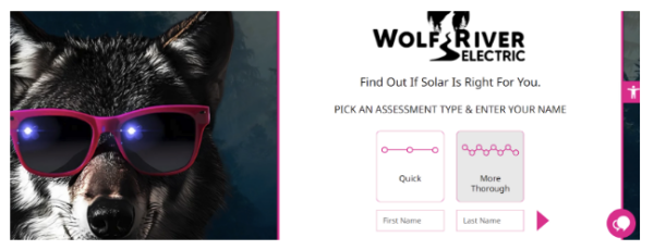 Wolf River Electric Solar Calculator